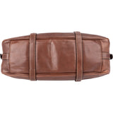 Prada Brown Calfskin Bowler Satchel Handbag