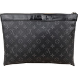 Louis Vuitton Monogram Canvas Eclipse Pochette Voyage MM Clutch