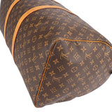 Louis Vuitton Monogram Canvas Keepall 55 Travel Bag