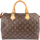 Louis Vuitton Monogram Canvas Speedy 30 Handbag