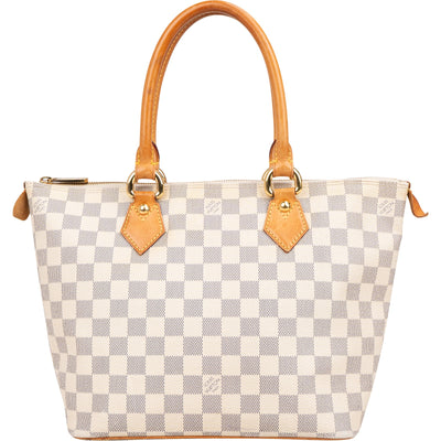 Louis Vuitton Monogram Damier Azur Canvas Saleya PM Handbag