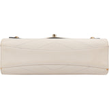 Chanel Stitching Chevron Leather Double Flap Crossbody Bag