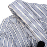 Gucci Light Blue Vertical Striped Longsleeve Blouse (IT40)