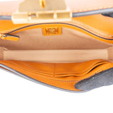 MCM Emblem Monogram Embossed Leather Patricia Crossbody Bag