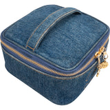 Chanel Denim CC Vanity Case Handbag