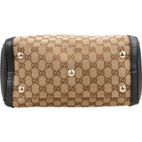 Gucci Monogram GG Leather Tote Satchel Handbag