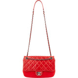 Chanel Quilted Aged Calfskin Paris - Salzburg Single Flap Crossbody Bag