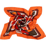 Hermès Les Coupés Silk Carre 90 Scarf Tuch