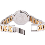 Hermès Bicolor Tone Clipper Women Watch