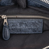 Balenciaga Blue Leather City Handbag