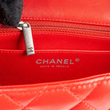Chanel Quilted Lambskin Mini Rectangular Single Flap Crossbody Bag