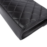 Chanel Quilted Lambskin 24K Gold Single Flap Crossbody Bag