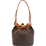 Louis Vuitton Monogram Canvas Sac Noé Petit Shoulder Bag