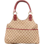 Gucci Monogram GG Hobo Handbag - vintageandkickz