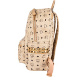 MCM Monogram Visetos Studs Backpack