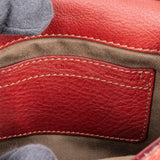 Chloé Grained Calfskin Small Marcie Saddle Crossbody Bag