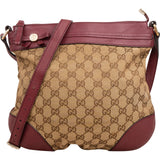 Gucci Monogram GG Canvas Princy Messenger Crossbody Bag