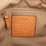 Coach Monogram Signature Stripe Tote Shoulder Bag