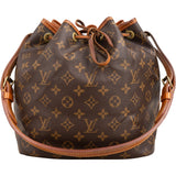 Louis Vuitton Monogram Canvas Sac Noé Petit Shoulder Bag