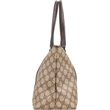 Gucci Monogram GG Supreme Canvas Tote Shoulder Bag