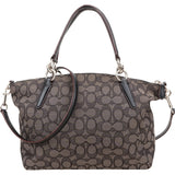 Coach Monogram Signature Prairie Satchel Handbag