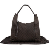 Gucci Monogram GG Canvas Hobo Shoulder Bag