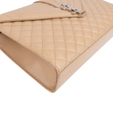 Yves Saint Laurent Grain De Poudre Matelassé Large Envelope Crossbody Bag