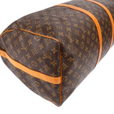 Louis Vuitton Monogram Canvas Keepall 55 Bandoulière Travel Bag