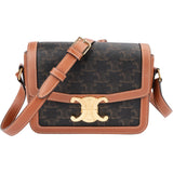 Celine Canvas Teen Triomphe Crossbody Bag