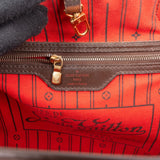 Louis Vuitton Monogram Damier Ebene Neverfull MM Shoulder Bag