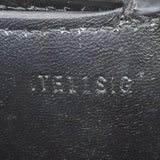 Burberry Black Brushed Leather Small Olympia Crossbody Bag