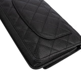 Chanel Quilted Caviar Leather Wallet on Chain Crossbody Bag