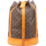 Louis Vuitton Monogram Canvas Randonnee GM Backpack Shoulder Bag