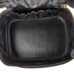 Chanel Caviar Leather Vanity Case Handbag - vintageandkickz