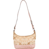 Coach Monogram Signature Hobo Crossbody Bag
