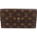 Louis Vuitton Monogram Canvas Sarah Wallet