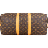 Louis Vuitton Monogram Canvas Keepall 45 Bandoulière Travel Bag