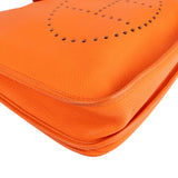 Hermès Orange Togo Leather Evelyne III 33 Crossbody Bag