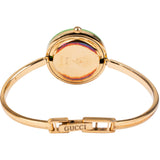 Gucci Gold Tone Change Bezel Bangle 11/12 Women Watch