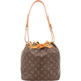 Louis Vuitton Monogram Canvas Sac Noé Petit Shoulder Bag