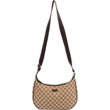 Gucci Monogram GG Canvas Messenger Crossbody Bag