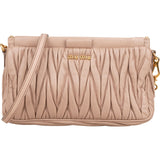 Miu Miu Quilted Nappa LeatherCrossbody Bag