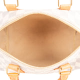 Louis Vuitton Monogram Damier Azur Canvas Speedy 25 Bandouliere Handbag