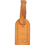 [🔄️B10 / F91] Louis Vuitton Vachetta Leather Luggage Tag - vintageandkickz