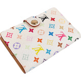 Louis Vuitton Monogram Multicolor Murakami Canvas Card Holder Adress Book Cover