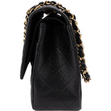 Chanel Quilted Caviar Leather Jumbo Double Flap Crossbody Bag