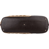 Gucci Monogram GG Canvas Horsebit Tote Shoulder Bag