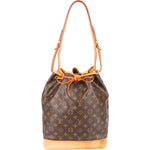 [🔄️B08 / F32] Louis Vuitton Monogram Canvas Sac Noé Grande Shoulder Bag - vintageandkickz
