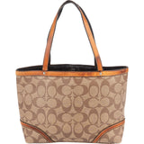 Coach Monogram Signature Canvas Tote Handbag