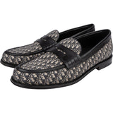 Dior Oblique Jacquard Monogram Leather Explorer Loafers (45)